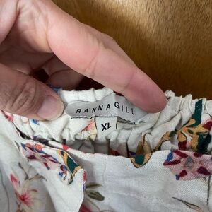 Ranna Gill Multicolor Floral romper